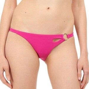 NWT L’Agent by Agent Provocateur Adrina Swim Bikini Bottom Sexy Seductive Pink S